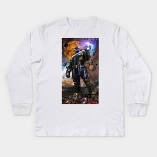 Thanos the Mad Titan Kids Long Sleeve T-Shirt